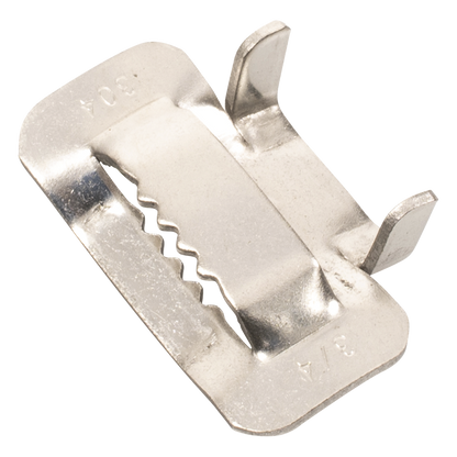 Hebilla de Acero Inoxidable T, 3/4", 100 piezas