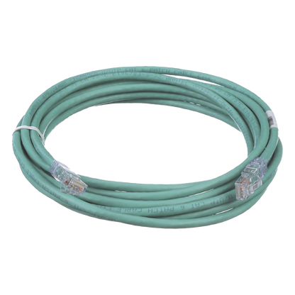 Cable de Parcheo TX6, UTP Cat6, 24 AWG, CM, Color Verde, 4.57 Metros (15 Pies)