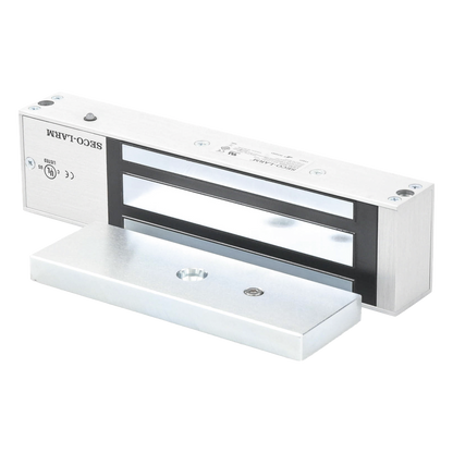 Chapa Magnética de 1200 Lbs / Sensor de Adherencia / Uso en Interior/ LED Indicador / Alimentación 12/24 Vcd Seleccionable / Sin Magnetismo Residual