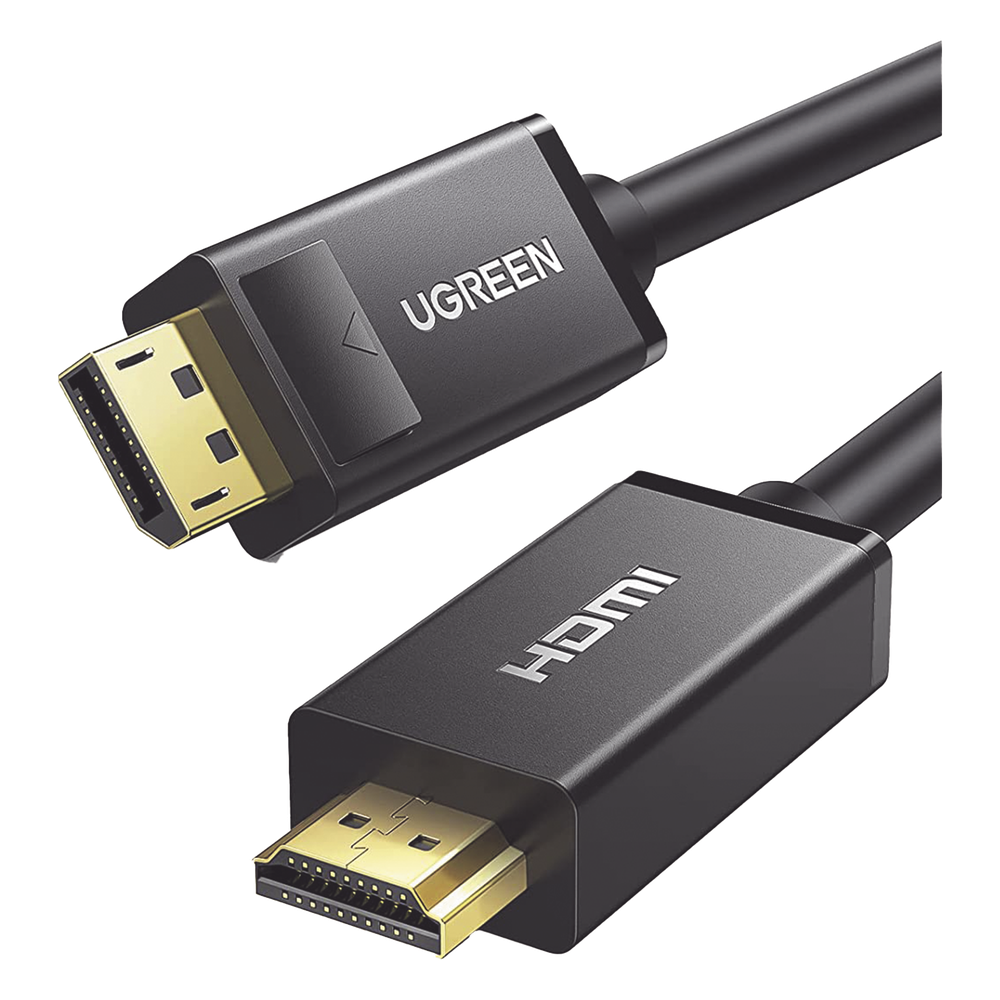 Cable DP Macho a HDMI Macho / Longitud 3 Metros (9.84 Pies) / Soporta 4K@30Hz / Soporta 3D / Cobre EstaÑado 28AWG / Blindaje Interno MÚltiple