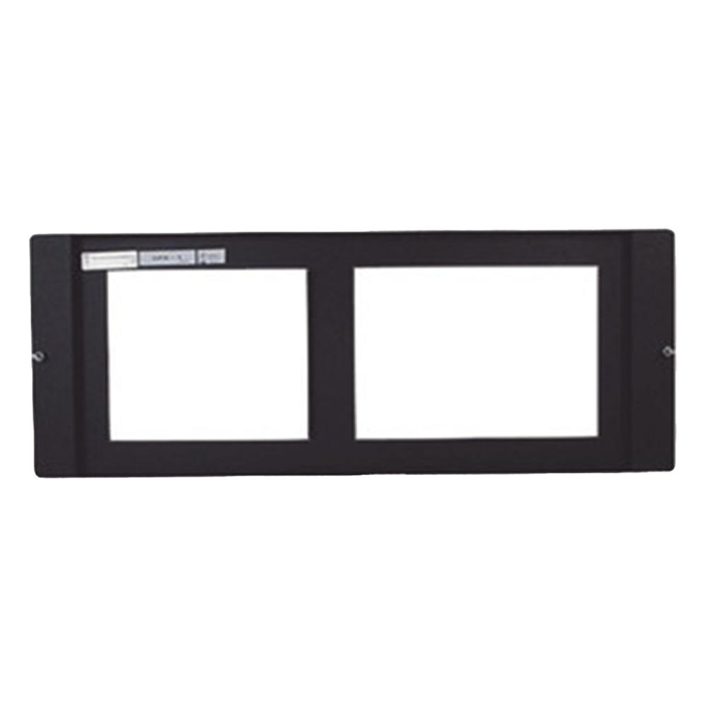 Placa de revestimiento para chasis CFFT-1 de teléfono de bombero, con posición para anunciador ACS, en gabinetes CAB-3 o CAB-4