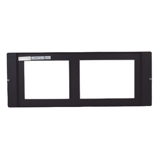 Placa de revestimiento para chasis CFFT-1 de teléfono de bombero, con posición para anunciador ACS, en gabinetes CAB-3 o CAB-4