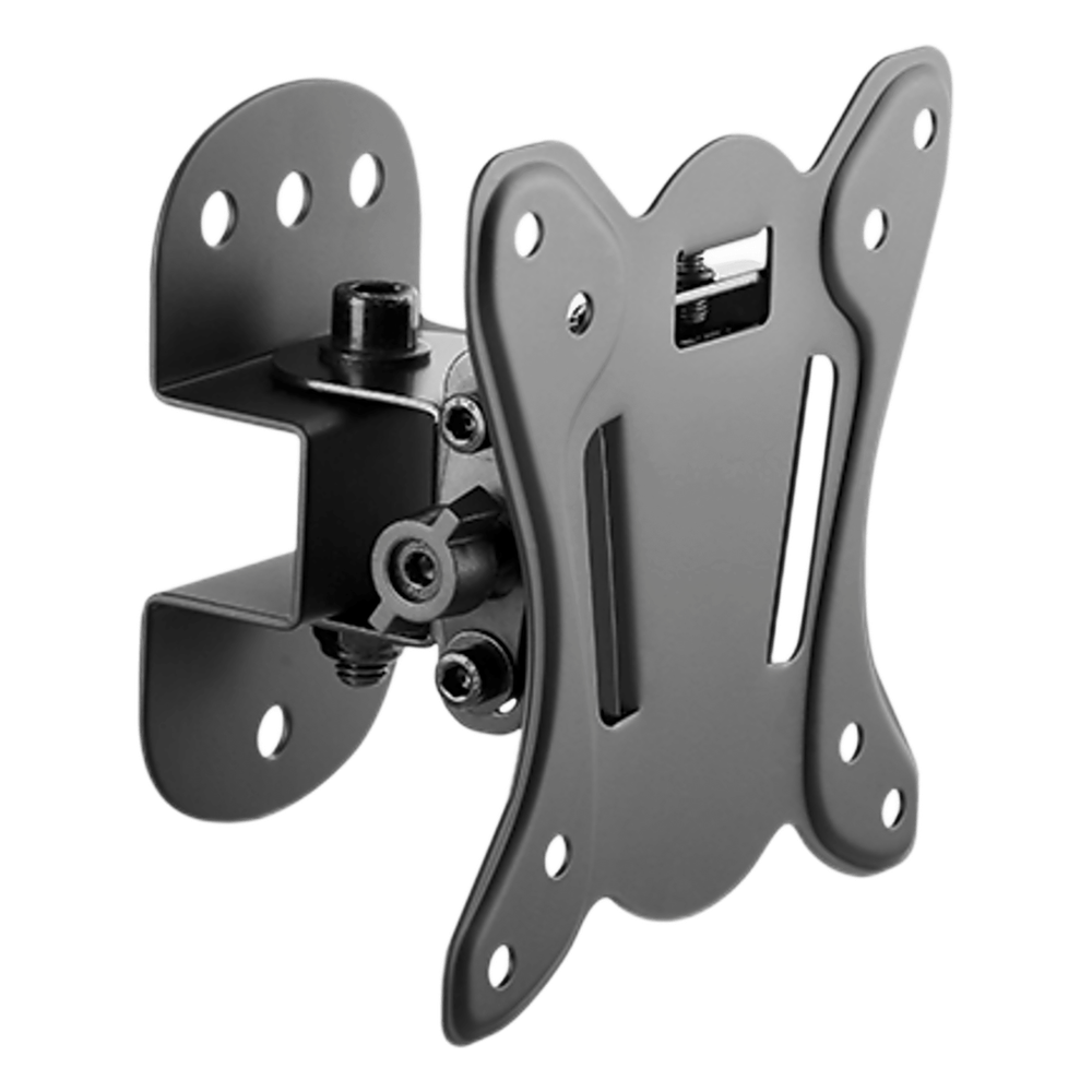 Montaje Compacto de Pared para Monitores de 13 a 27" | Soporta hasta 25 Kg| Compatible con Vesa 75 x 75 / 100 x 100 | Fabricado en Acero