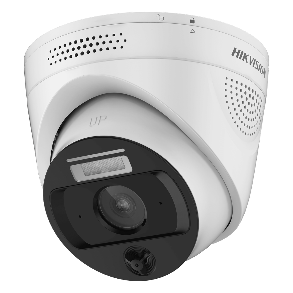 (HikFire) Cámara IP 4 Megapíxel / Detección de Temperatura sin Contacto / Exterior IP66 / Compatible con Hik-Connect / Micrófono y Bocina para Audio
