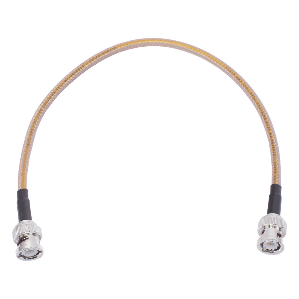 Jumper de 30.5 cm (12.01 pulgadas) con cable LP142 BNC Macho a BNC Macho