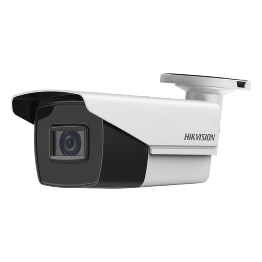 Bala TURBOHD 2 Megapixel (1080p)/ Lente Mot. 2.7 a 13.5 mm / 70 mts IR EXIR / HLC / Exterior IP67 / WDR 120 dB / Ultra Baja Iluminación / 12 Vcc / 24