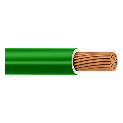 Cable THW-LS / Calibre 12 AWG / 19 Hilos / Color Verde / Bobina 100 m (328 ft)