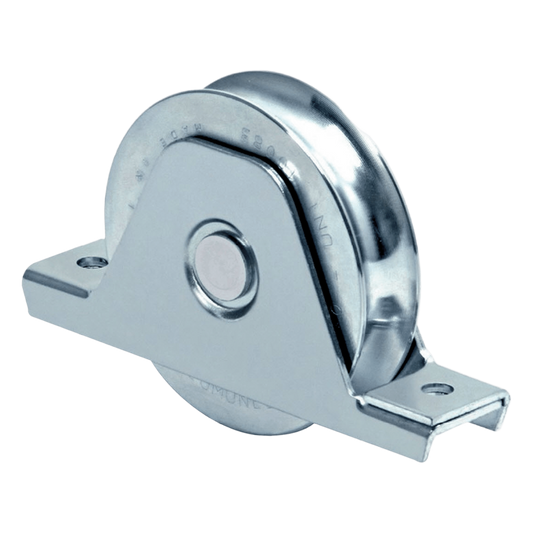 338 - Rueda de 12 cm / Capacidad Para Puertas de Hasta 400 kg / Canal Tipo "U"