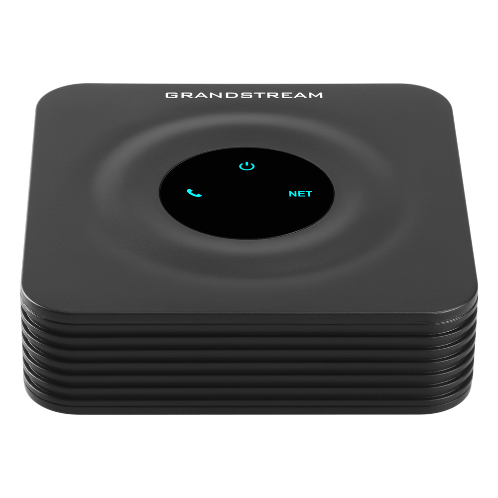 Adaptador de Teléfono Analógico HT801 V2 / 1 Puerto FXS (Conectar Teléfono Análogo) / VoIP Avanzado / Seguridad TLS y SRTP / Soporte Fax T.38