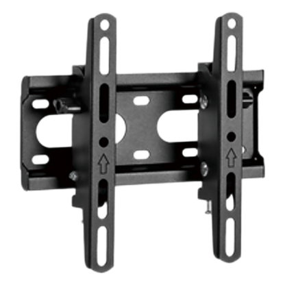 Soporte de Pared con Inclinación para monitores hasta 43"|Compatible VESA 75x75 a 200x200 | Capacidad de Carga 45 kg | Separación de la pared 53 mm |