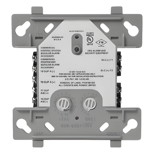 Módulo monitor direccionable dual de 2 circuitos IDC Clase B para lazo SLC de paneles inteligentes Fire-Lite