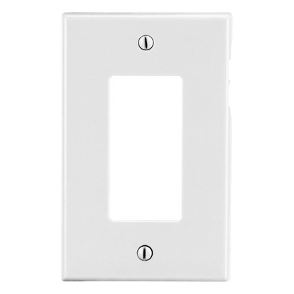 Tapa para Contacto Rectangular Color Blanco.