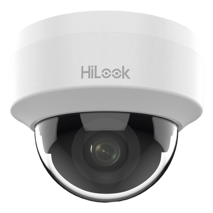HiLook Series / Domo IP 2 Megapixel (1080p) / Lente 2.8 mm (Gran Angular) / 20 mts IR / Interior / PoE / dWDR / H.265+ / ONVIF