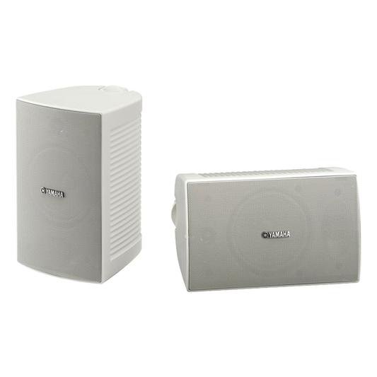 Altavoz de Montaje en Pared, 2 vias, Woofer 4 in, Tweeter 1 in, IPX3, 8 ohms, 70/100V, Color Blanco, Par