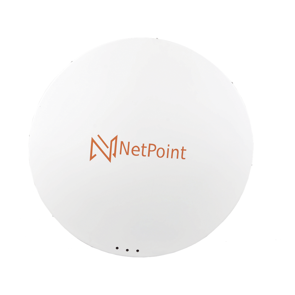 Antena Direccional / 3 ft / 5.9-7 GHz / Ganancia 32 dBi / SLANT de 45 ° y 90° / Incluye Jumpers con conector N-Macho a RPSMA / montaje y radomo