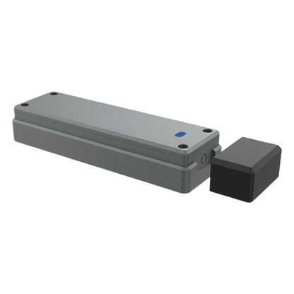 Sensor de Puerta Peatonal Inalámbrico / Tecnología Trio-Frequency Anti Interferencias / Alcance Magnético 25 mm / Batería 3.6V 2600mAh / Vida Útil 2