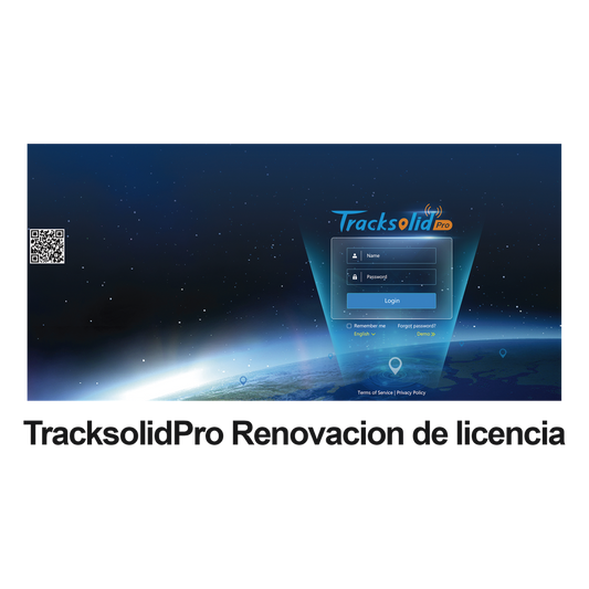 Renovación de licencia para plataforma TracksolidPro