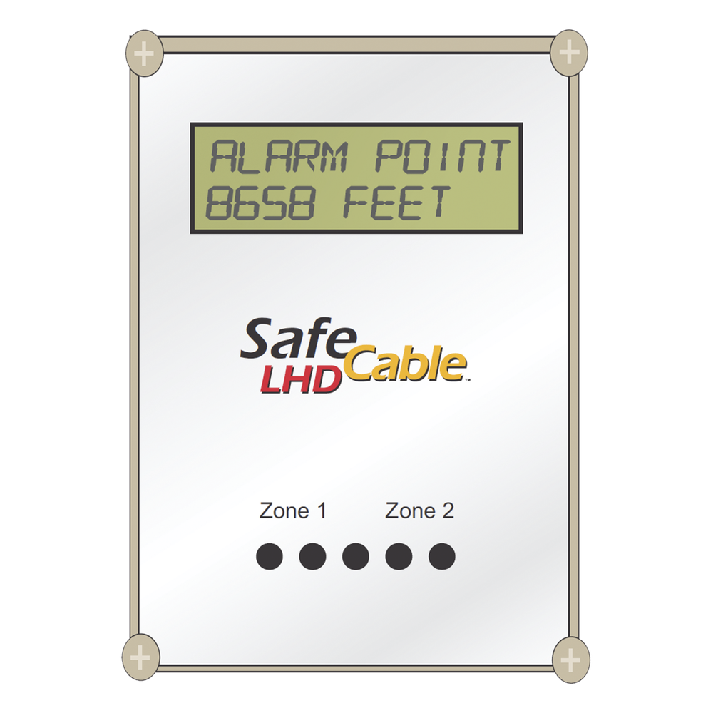Módulo Localizador de Distancia / Doble Zona / Cable Detector de Calor / Modbus RS-485 / NEMA 4X / UL
