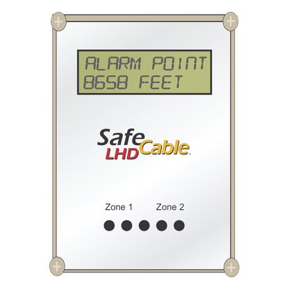 Módulo Localizador de Distancia / Doble Zona / Cable Detector de Calor / Modbus RS-485 / NEMA 4X / UL