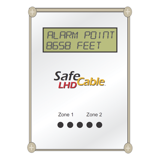 Módulo Localizador de Distancia / Doble Zona / Cable Detector de Calor / Modbus RS-485 / NEMA 4X / UL