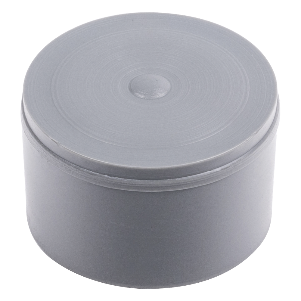 Tapón de Alta Resistencia con Anti UV para Postes de Cercos Eléctricos / 1" (25.4 mm) / Polipropileno Virgen / Color Gris / -30°C a 80°C
