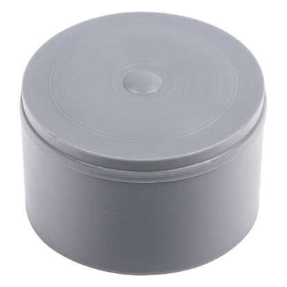 Tapón de Alta Resistencia con Anti UV para Postes de Cercos Eléctricos / 1" (25.4 mm) / Polipropileno Virgen / Color Gris / -30°C a 80°C