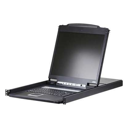 Conmutador KVM | LCD de riel único | VGA PS/2 | USB de 8 puertos