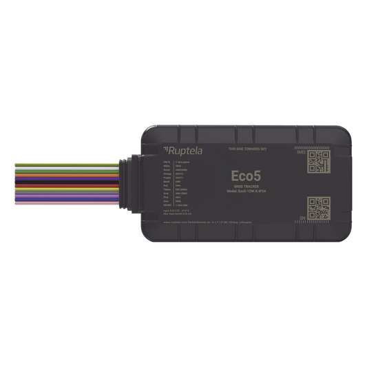 Localizador y Rastreador Vehicular GPS / LTE Cat1 con Respaldo 2G / GNSS U-blox M10 / Bluetooth BLE 5.0 / Carcasa IP54 / Batería Interna de Respaldo