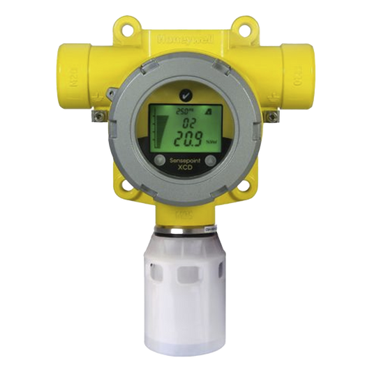 Detector fijo de oxígeno con sensor electroquímico EC, salida 4-20 mA y Modbus, para atmósferas potencialmente explosivas