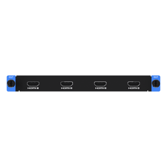 Tarjeta de Salida HDMI 4 Canales / 4K por Puerto / HDMI 1.4 / Audio HDMI / 2.6 MP por Puerto / Compatible Serie C66S