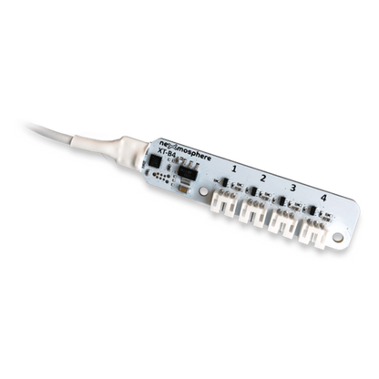 Interfaz de Botones Push XT-B4N6 / 4 Canales / Control LED 3.3V / 256 Combinaciones / X-talk / 82 mm / JST-PHR-3
