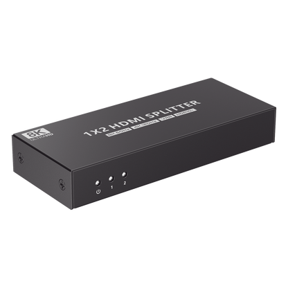 Splitter HDMI 1x2 | Velocidad de trasmisión 48 Gbps| Resolución 8k | Salida de audio| HDCP 2.3