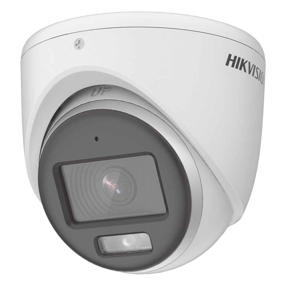 [ColorVu] Turret TURBOHD 3K (5 Megapixel) / Micrófono Integrado / Lente 3.6 mm / Imagen a Color 24/7 / 40 mts Luz Blanca / Exterior IP67 / dWDR / 4