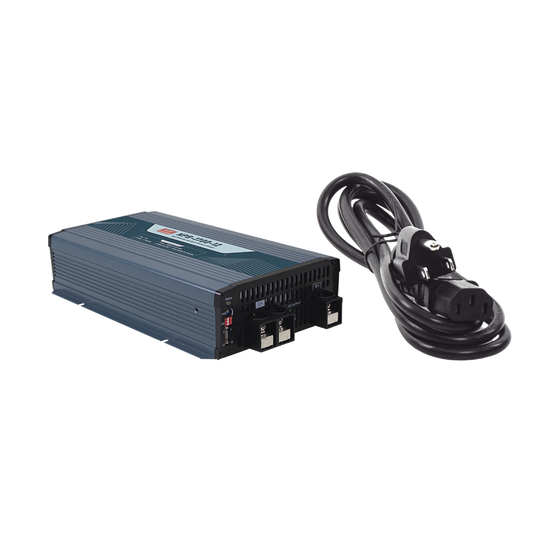 Cargador para Baterías de Plomo Ácido y Litio / 25A / 48V / Bancos de 100 a 330 Ah/ Con cable de alimentación