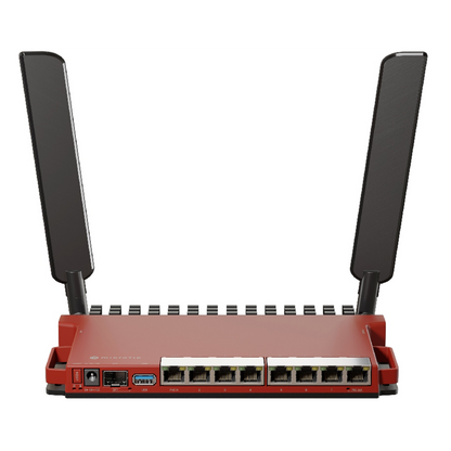 Router inalámbrico 2.4GHz AX / 8 puertos Gigabit / 1 SFP 2.5Gbps/ Soporta contenedores