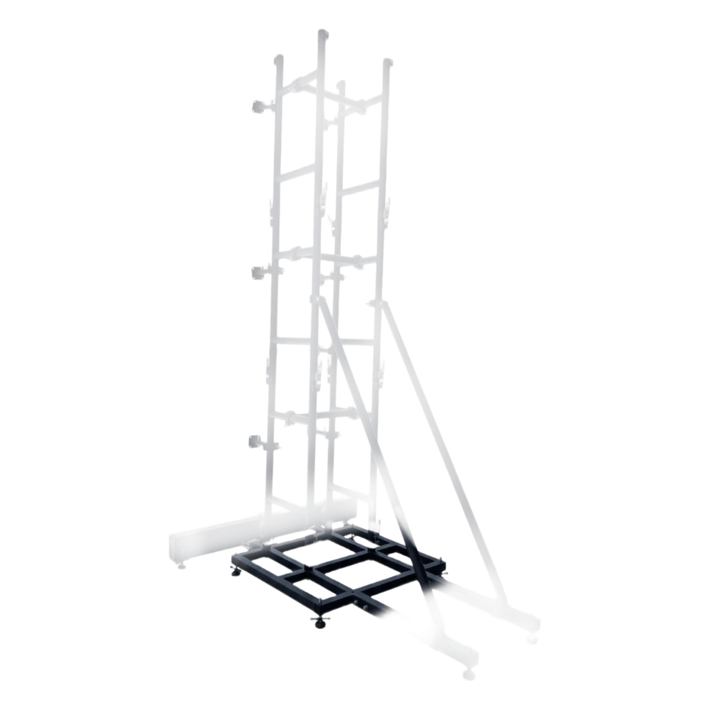 Base soportes de pantalla de 1.5 metros x 3 metros