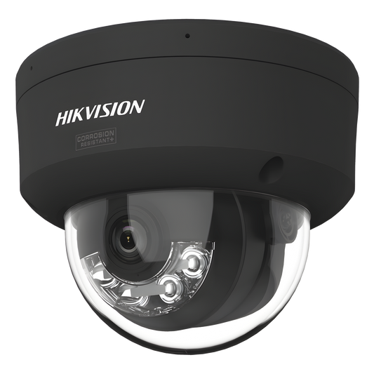 [Dual Light + ColorVu 3.0 + HikAI] Domo IP 6 Megapixel / Lente 2.8 mm / 30 mts IR + Luz Blanca / 2 Microfonos Integrados / Exterior IP67 / WDR 130 dB