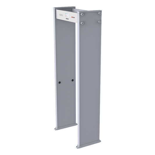 Arco Detector de Metales de 12 Zonas / Pantalla LCD 4.3" / Conteo de Personas / Red Ethernet / 255 Niveles Sensibilidad