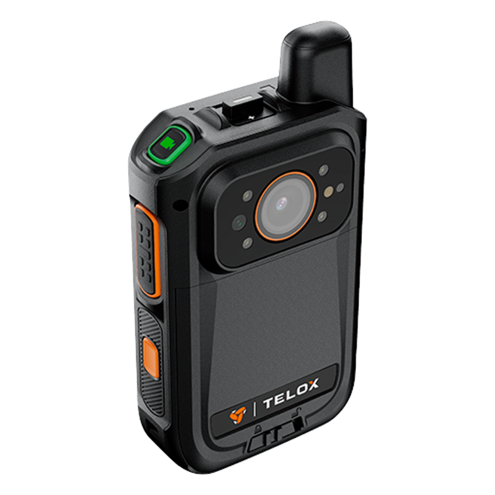 Bodycam IP67 4G LTE Android 12 / Con Funciones de Radio POC / Pantalla Táctil de 2" / Soporta llamadas Telefónicas y Mensajes SMS /Descarga de Vídeo
