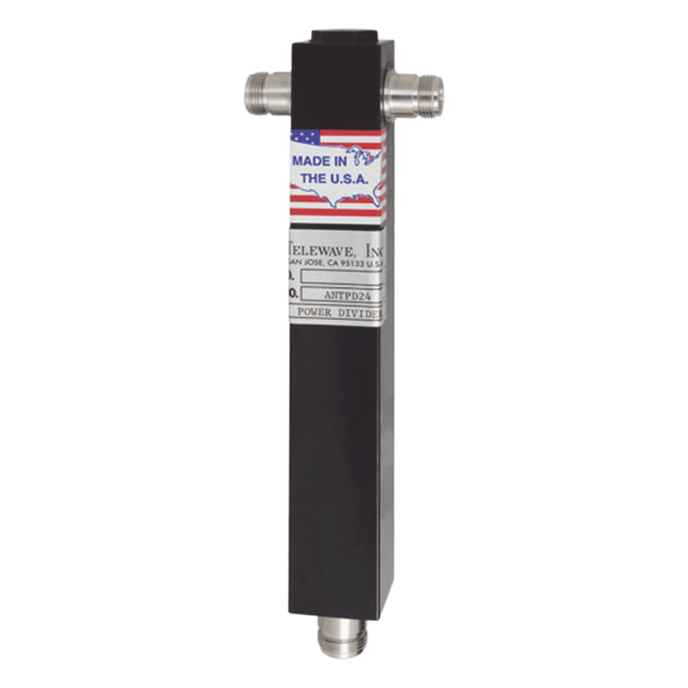Divisor de Potencia de 2 Vías, 350-600 MHz, 500 W, Conectores N Hembra