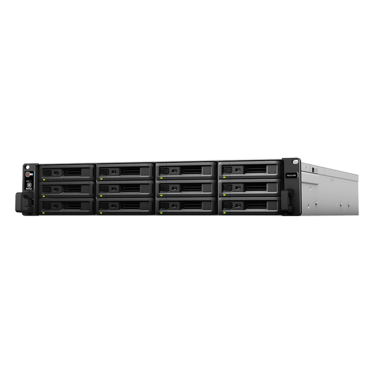 Unidad de Expansión Synology RX1217/RX1217RP | 12 Bahías de Disco | Compatible con RackStation 2U | Expansión de Volumen en Línea | Fuentes de