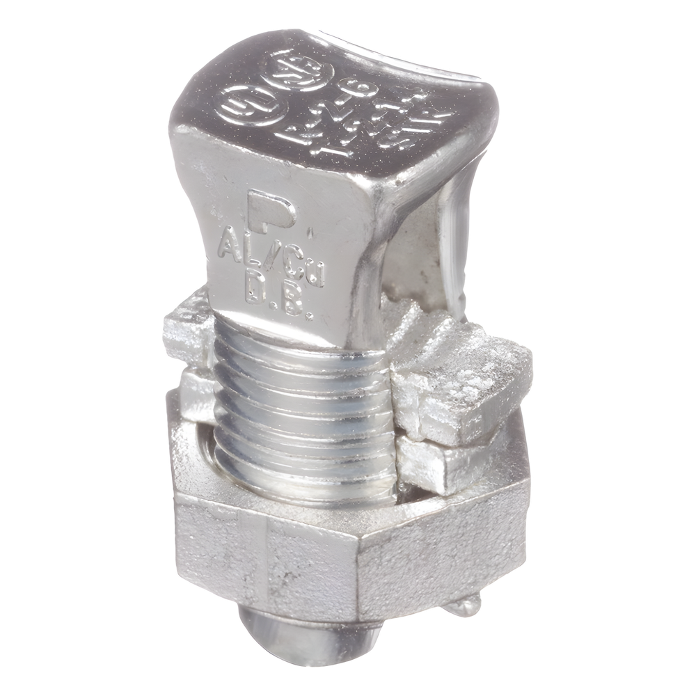 Conector Mecánico de Perno Dividido Cobre, Estañado, Tipo SBCT, Clase Doble, para Cables Calibre #6 STR-#2 STR AWG.