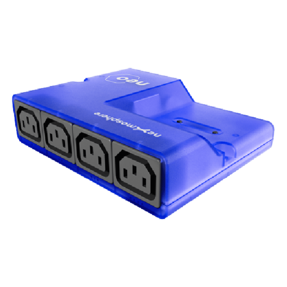 Controlador de Potencia NEO 300 Series / 4 Salidas C13 / Medición de Potencia por Salida Individual / Interface X-talk para Sensores / USB-C / API