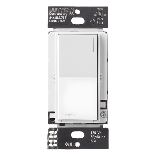 Apagador auxiliar Sunnata de pared para control de 3 vías o escalera, 120 V, compañero cableado del apagador principal del sistema RadioRA 3, color