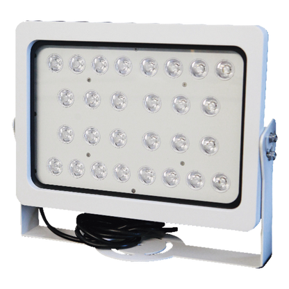 Lampara IR de Luz Estroboscópica / Luz LED Alta Potencia / 28 Lámparas LED / Cuerpo de Aleación de Aluminio / Vidrio Templado / IP66