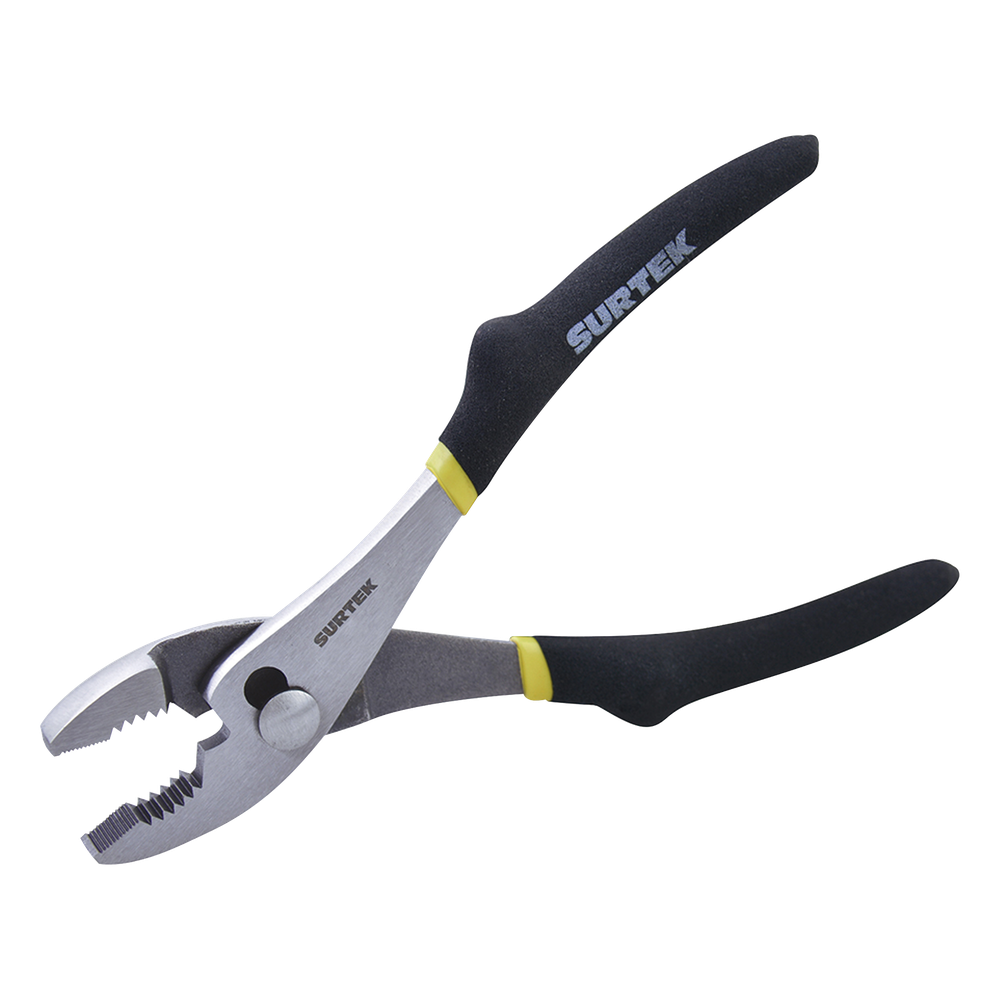 Pinza para mecánico de 8" con mango de vinil.