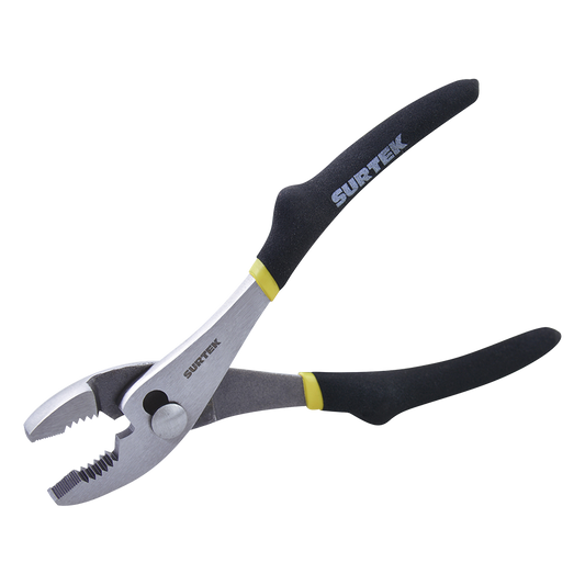 Pinza para mecánico de 8" con mango de vinil.