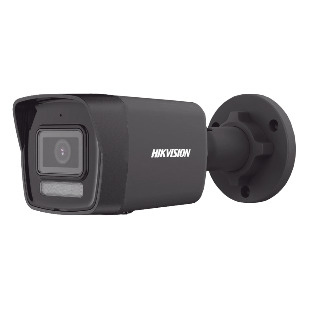 [Dual Light] Bala IP 4 Megapixel / Color Negro / Lente 2.8 mm / 30 mts IR + 30 mts Luz Blanca / Micrófono Integrado / ACUSENSE Lite / Exterior IP67