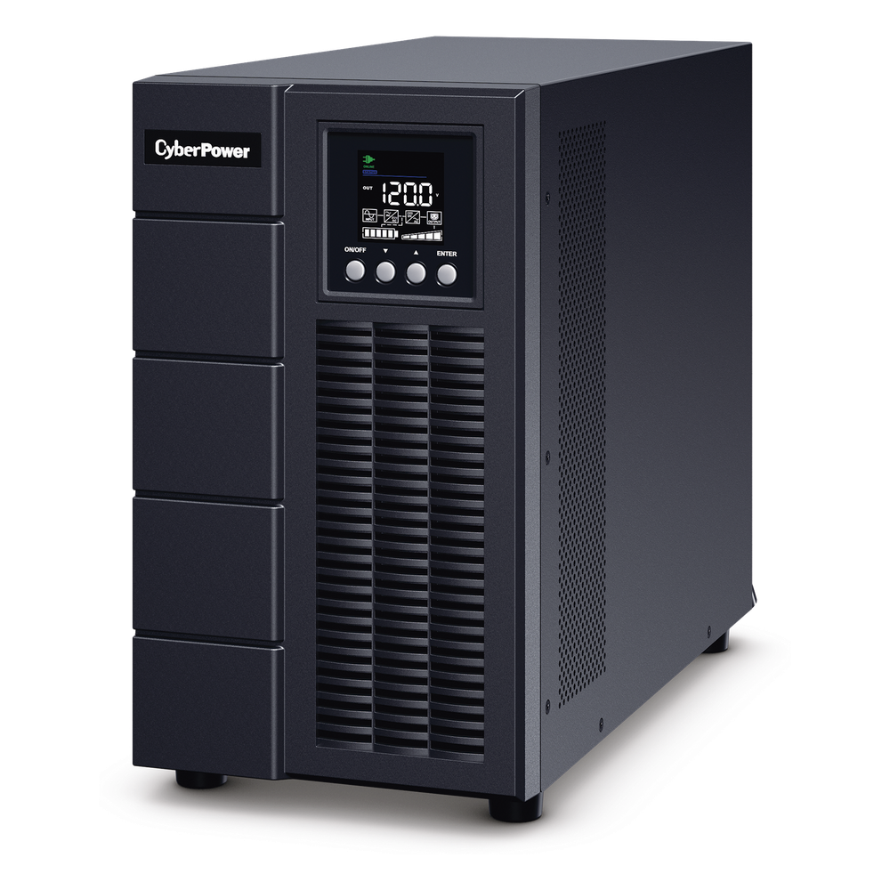 UPS de 3000 VA/2700 W, Online Doble Conversión, Entrada 120 Vca NEMA L5-30P, Onda Senoidal Pura, Tipo Torre, Con 4 Tomas NEMA 5-20R y 1 Block