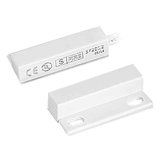 Contacto Magnético Ultra Compacto / GAP 29 mm (1.14 in) / Reed Switch NC / 12 VCC / Puertas y Ventanas